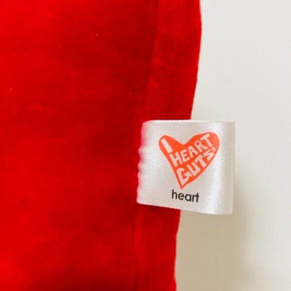 I Heart Guts Red Heart Plushie I Got The Beat! Plush Organ Stuffed Toy Pillow - Picture 2 of 5